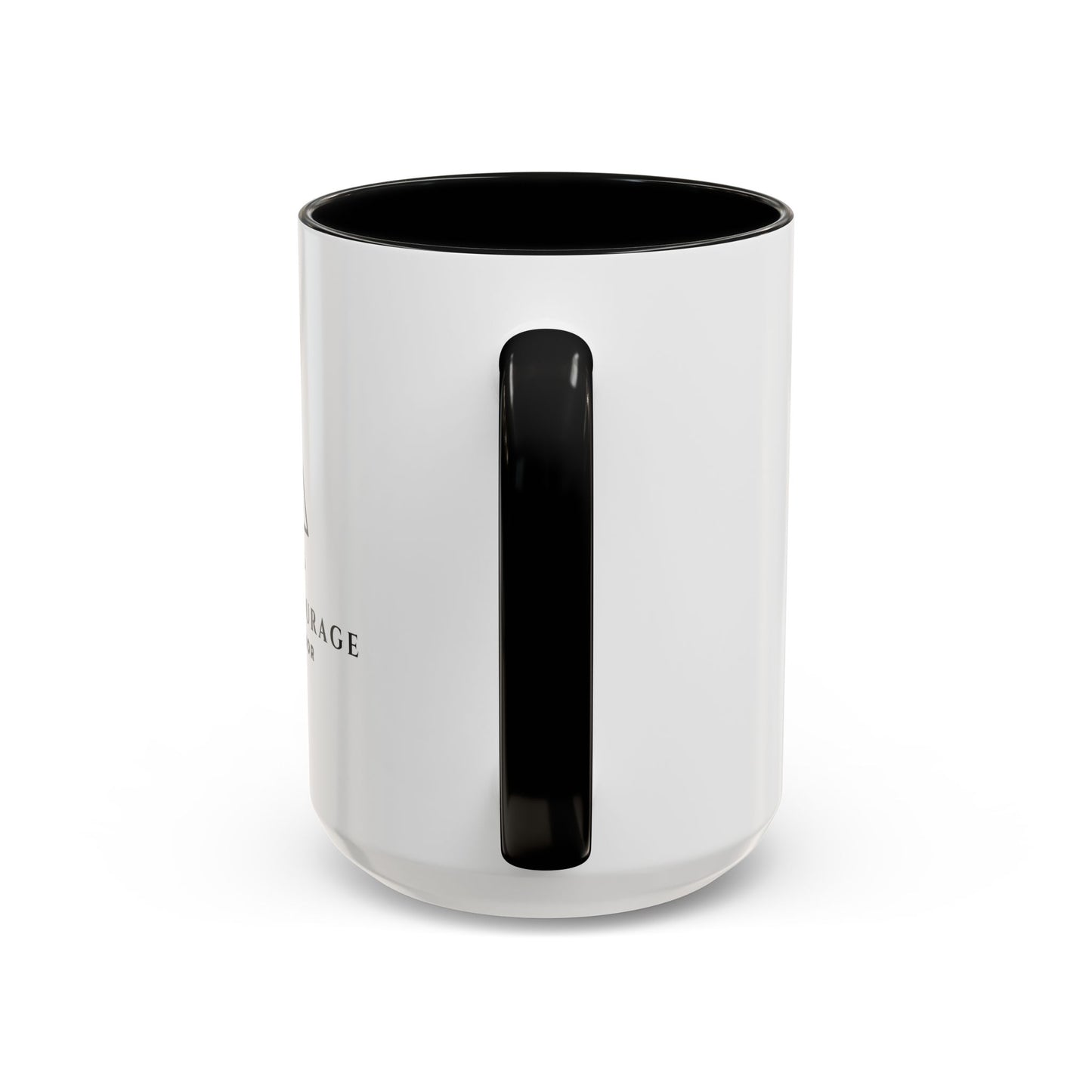 Live With Courage Coffee Mug - Inspiring 11oz & 15oz Accent Mugs for Motivation and Honor