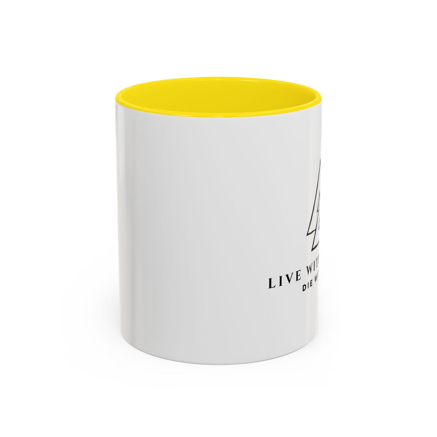Live With Courage Coffee Mug - Inspiring 11oz & 15oz Accent Mugs for Motivation and Honor