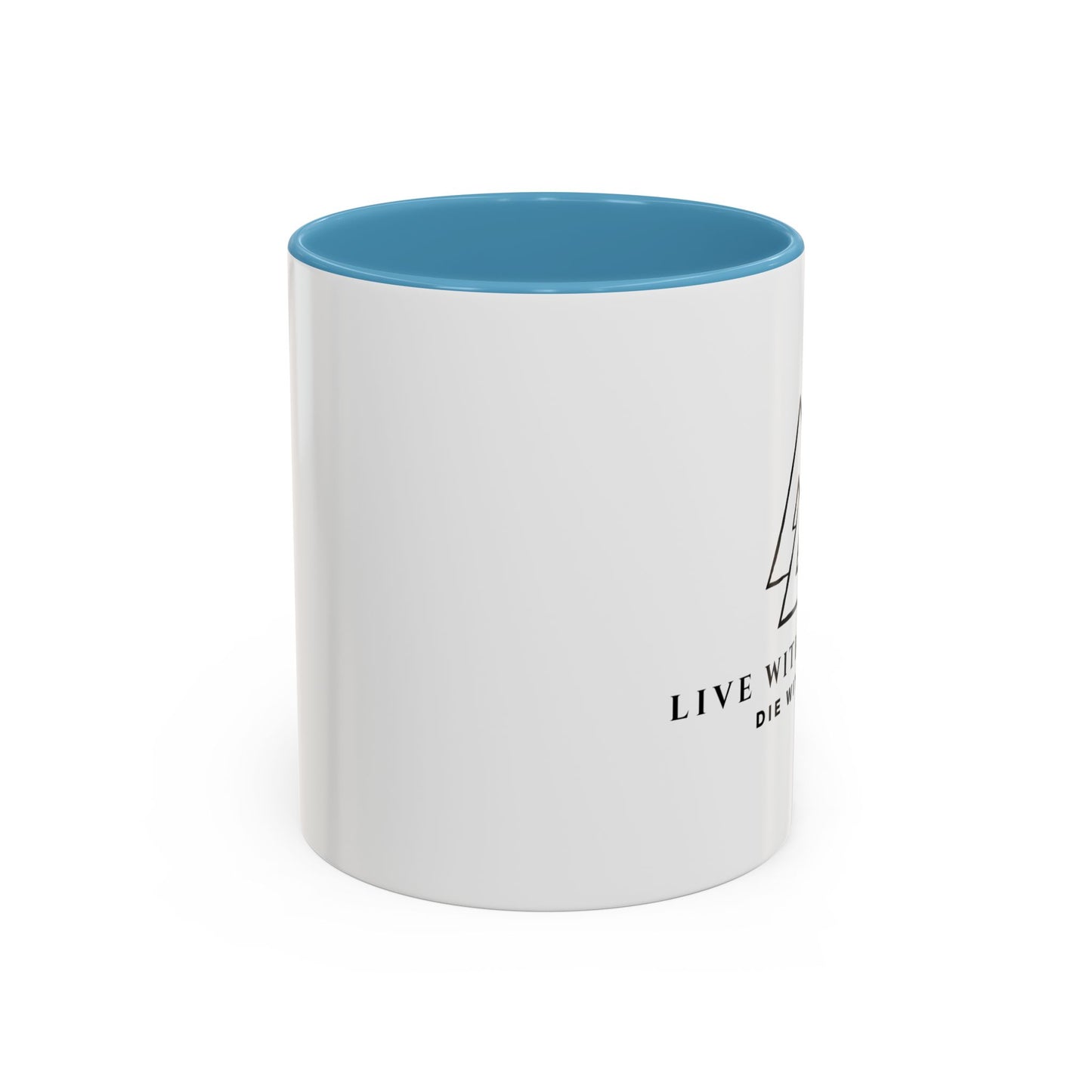 Live With Courage Coffee Mug - Inspiring 11oz & 15oz Accent Mugs for Motivation and Honor