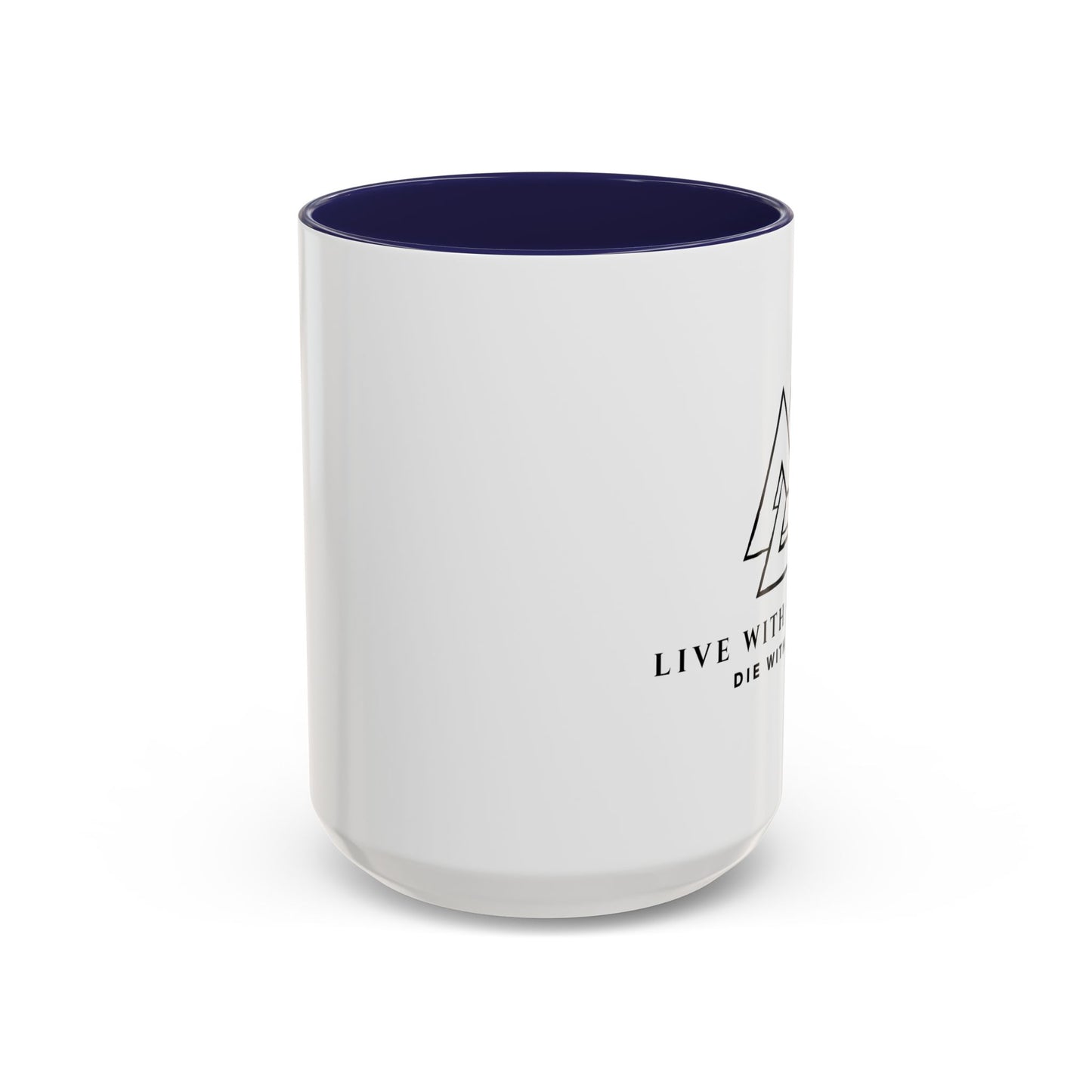 Live With Courage Coffee Mug - Inspiring 11oz & 15oz Accent Mugs for Motivation and Honor