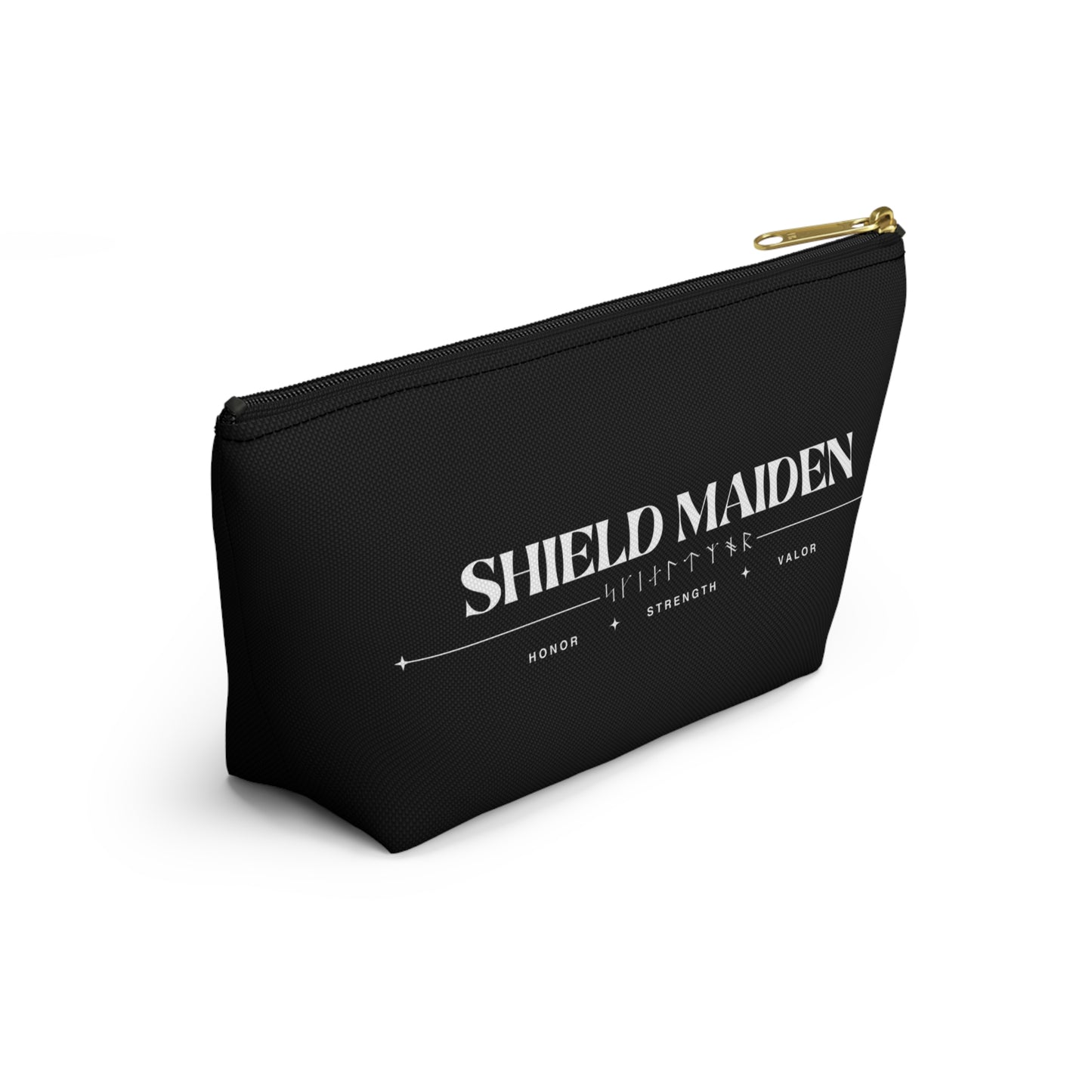 Shield Maiden Accessory Pouch, Viking Style Pouch, Makeup Bag, Gift for Her