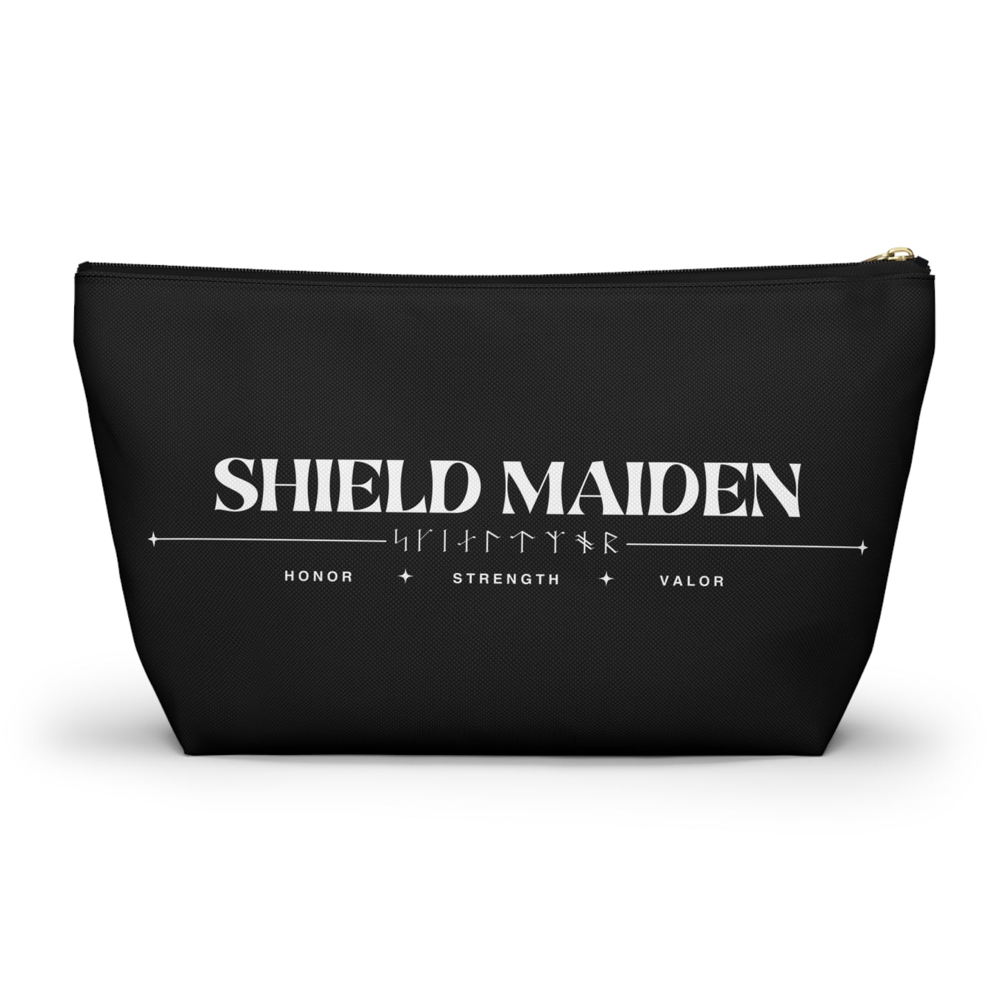 Shield Maiden Accessory Pouch, Viking Style Pouch, Makeup Bag, Gift for Her