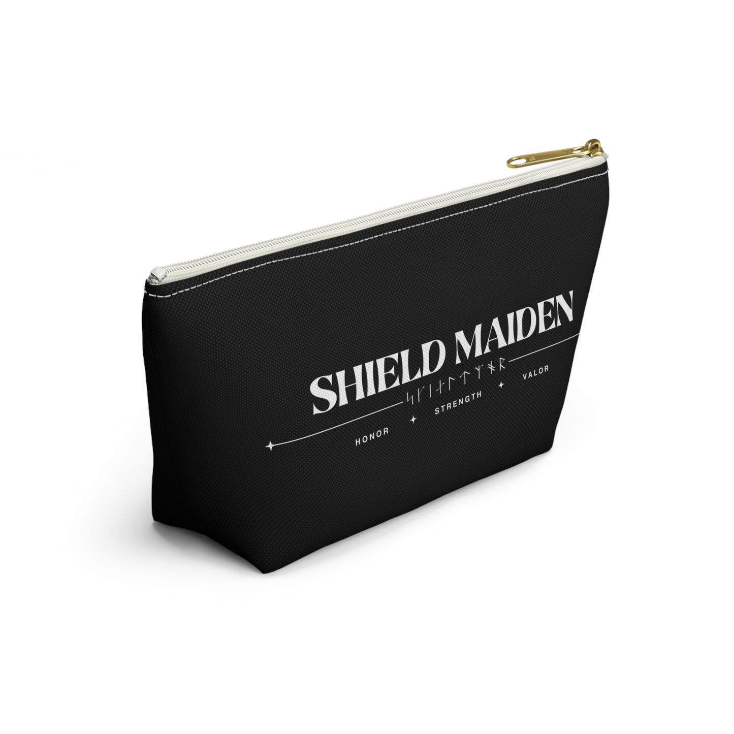 Shield Maiden Accessory Pouch, Viking Style Pouch, Makeup Bag, Gift for Her