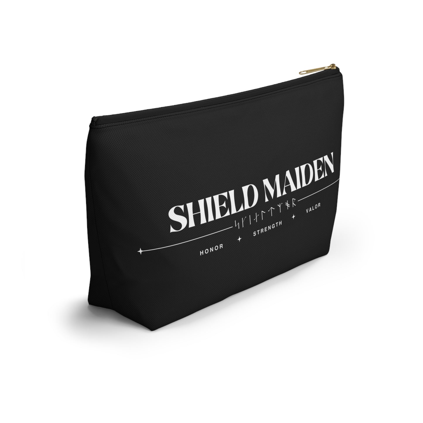 Shield Maiden Accessory Pouch, Viking Style Pouch, Makeup Bag, Gift for Her