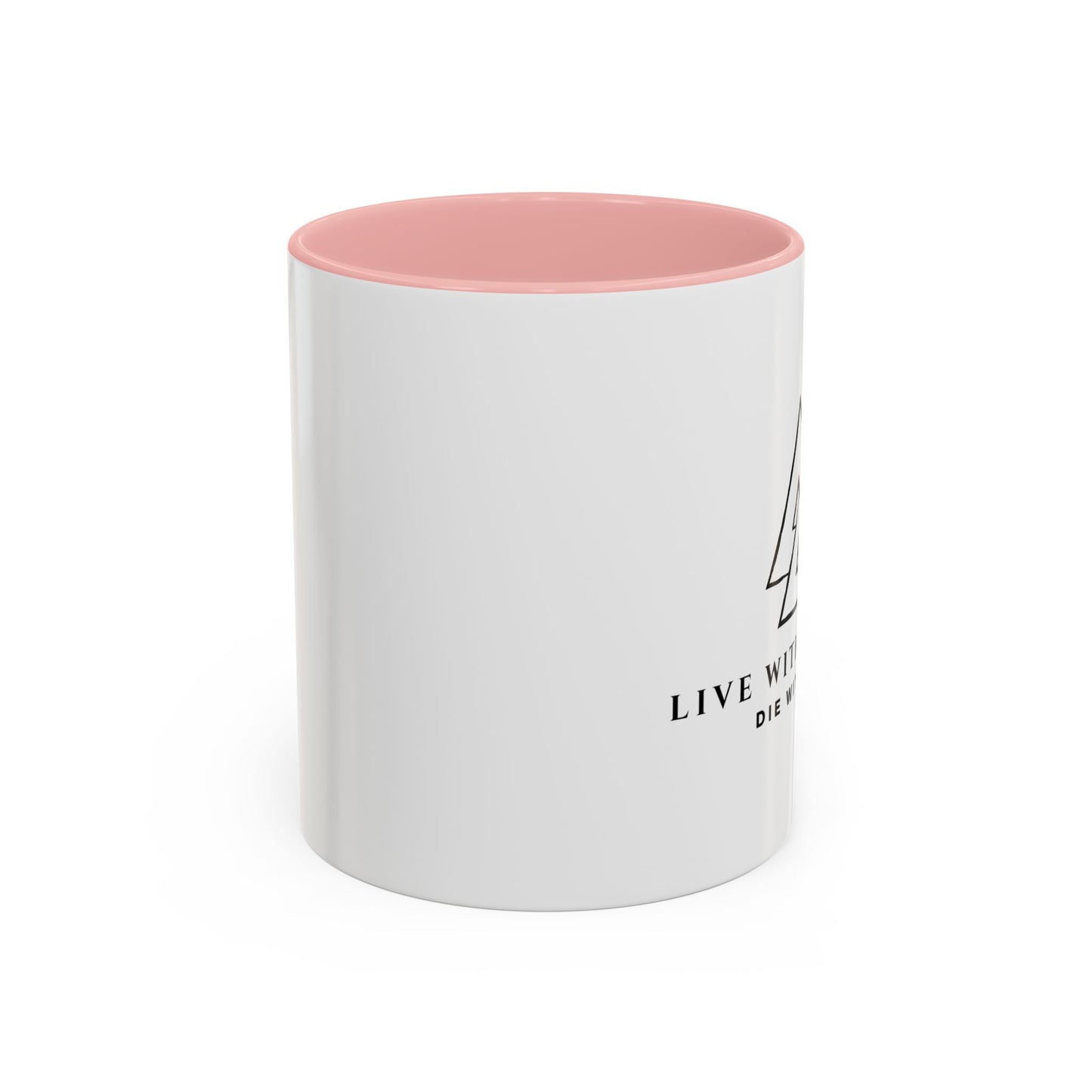 Live With Courage Coffee Mug - Inspiring 11oz & 15oz Accent Mugs for Motivation and Honor