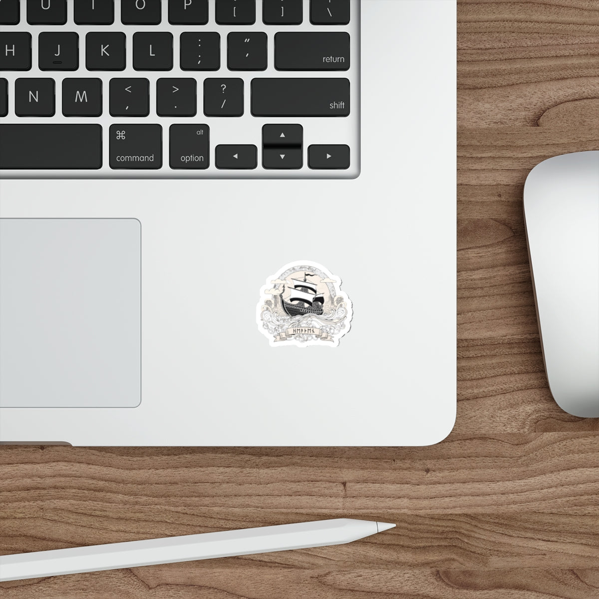 Nautical Adventure Stickers - Die-Cut Ship Design for Travel Lovers, Gift for Sailors, Laptop Decal, Ocean Decor, Vinyl Art