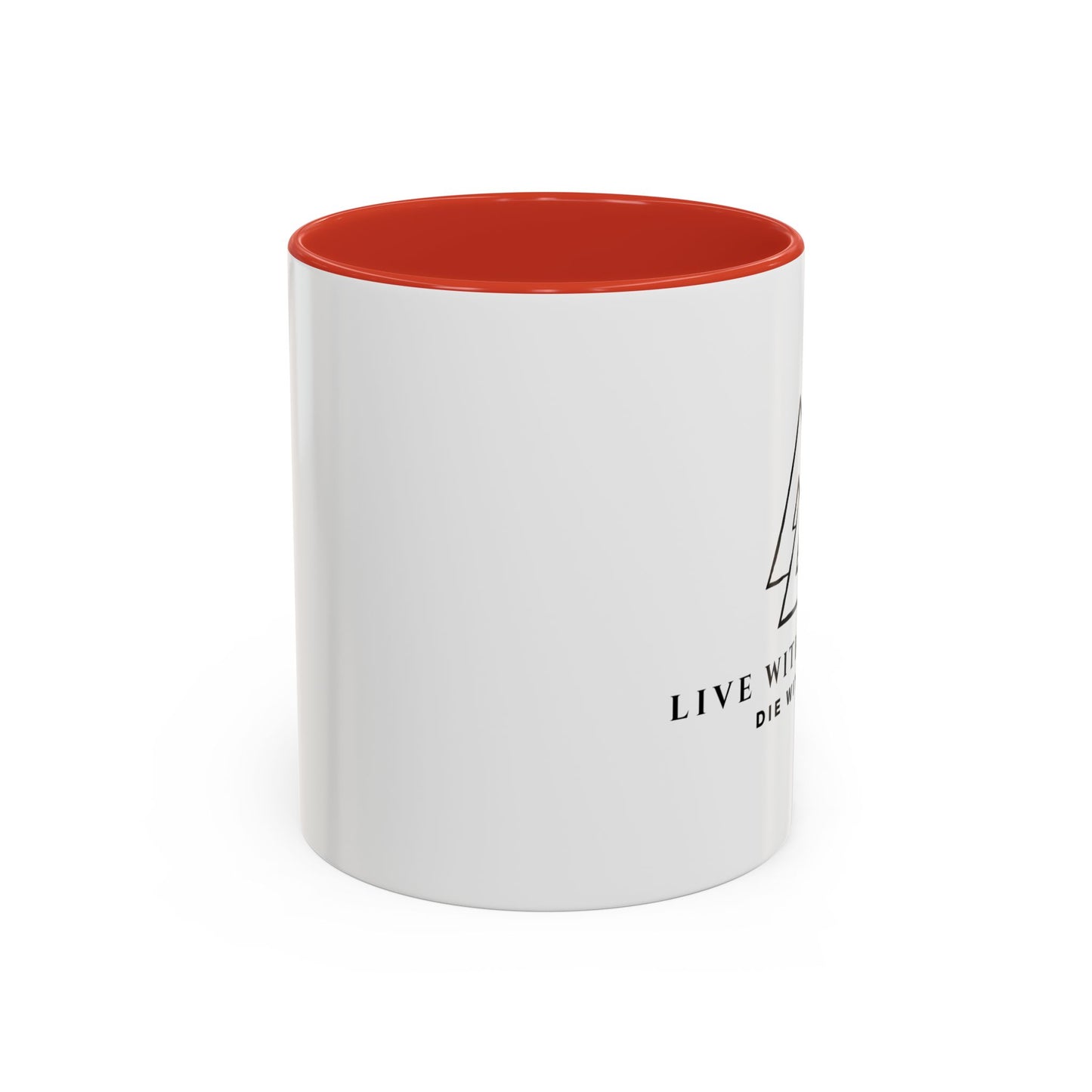 Live With Courage Coffee Mug - Inspiring 11oz & 15oz Accent Mugs for Motivation and Honor