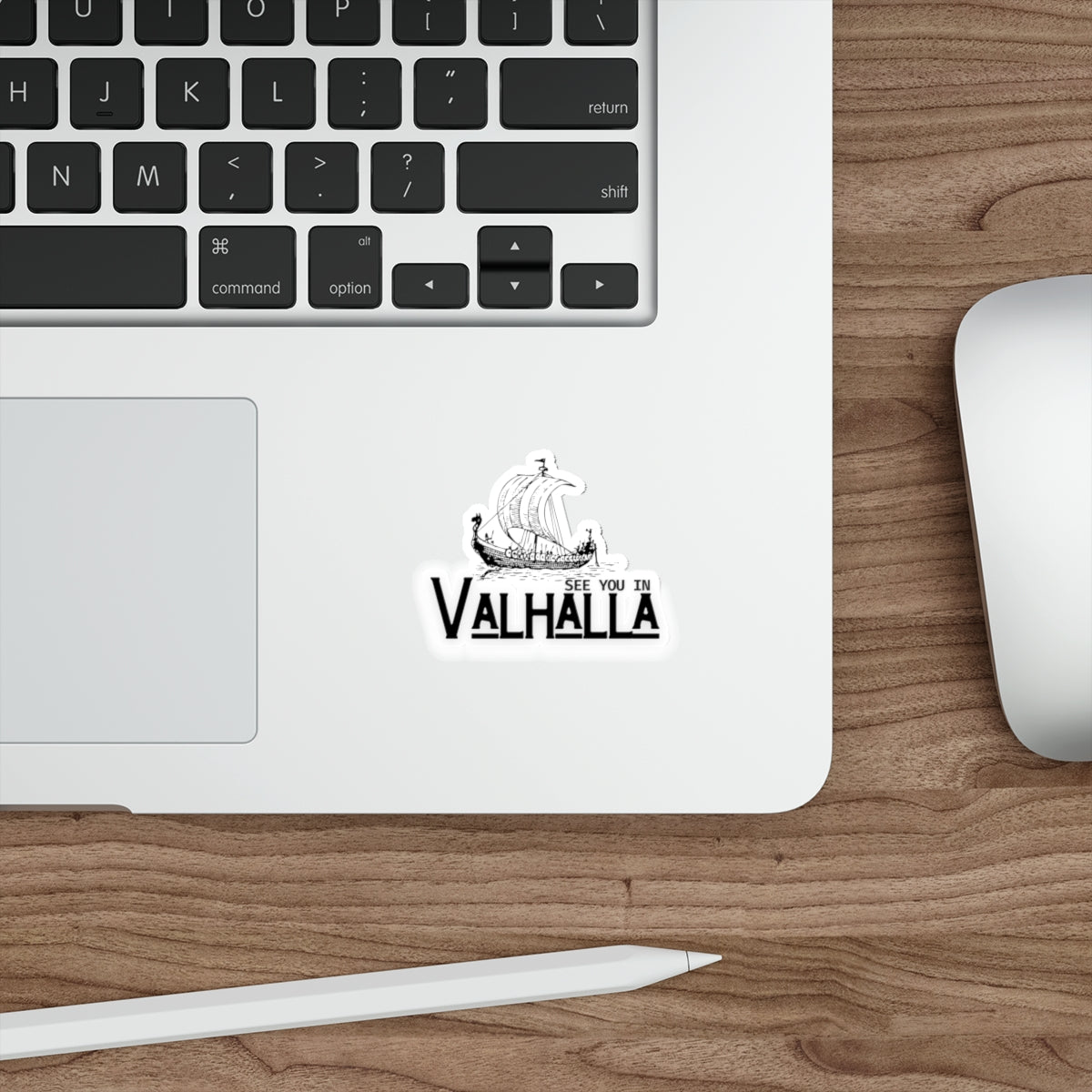 See You in Valhalla Die-Cut Stickers | Viking Aesthetic, Adventure Decor, Laptop Stickers, Gift for Norse Mythology Fans