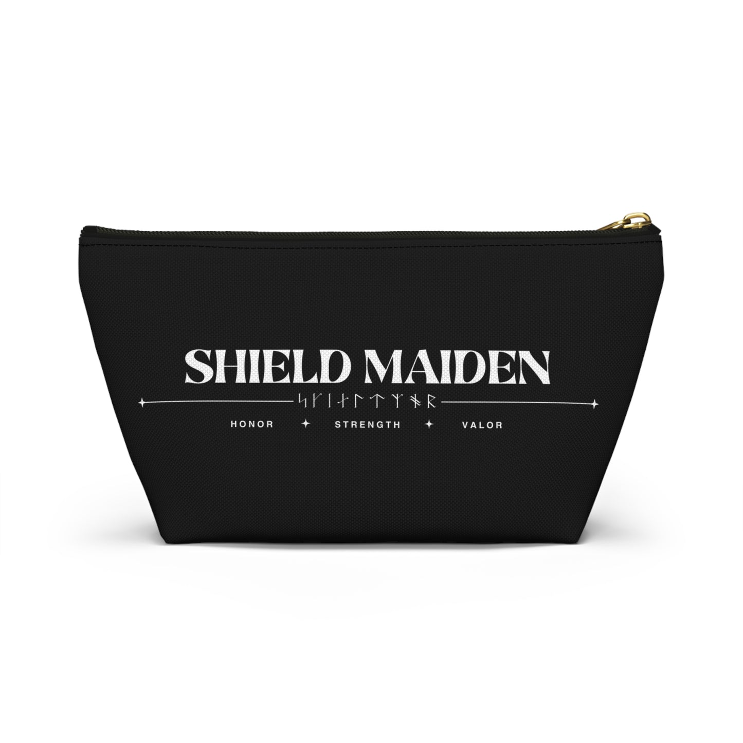 Shield Maiden Accessory Pouch, Viking Style Pouch, Makeup Bag, Gift for Her
