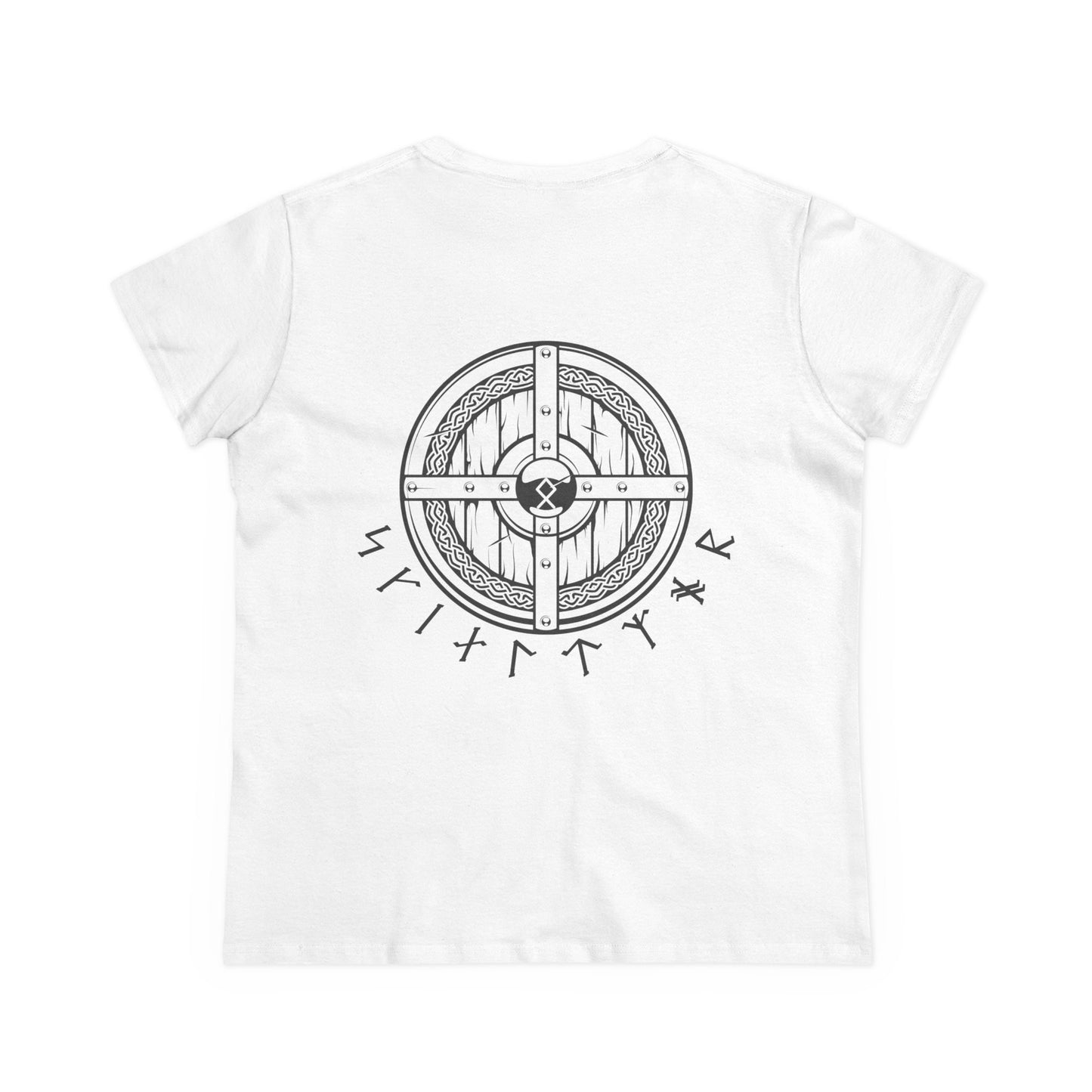 Women’s Tee - Shield Maiden, Strength, Honor, Casual Wear, Viking Inspired, Gifts for Her, Feminist Apparel