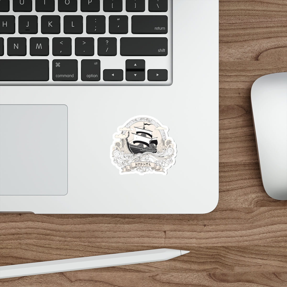 Nautical Adventure Stickers - Die-Cut Ship Design for Travel Lovers, Gift for Sailors, Laptop Decal, Ocean Decor, Vinyl Art