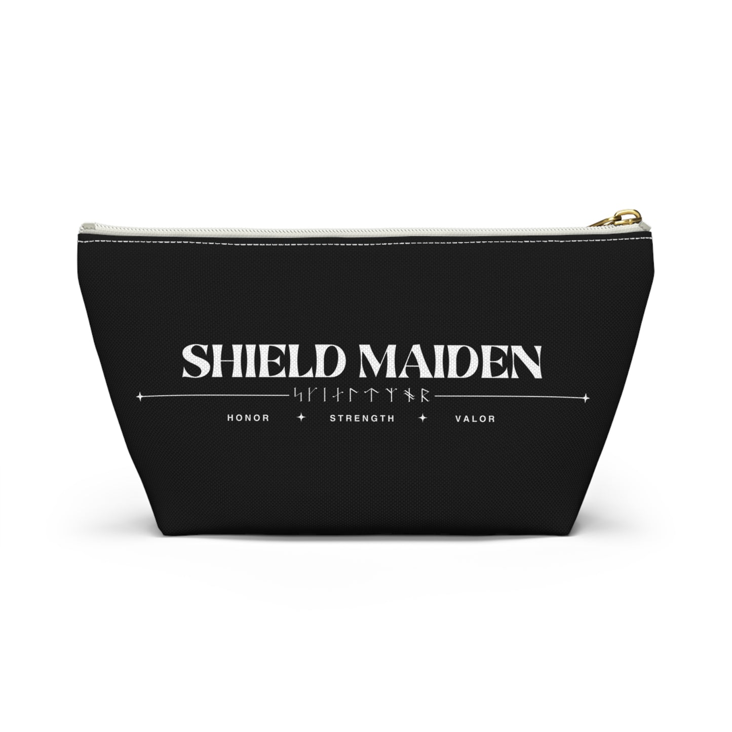 Shield Maiden Accessory Pouch, Viking Style Pouch, Makeup Bag, Gift for Her