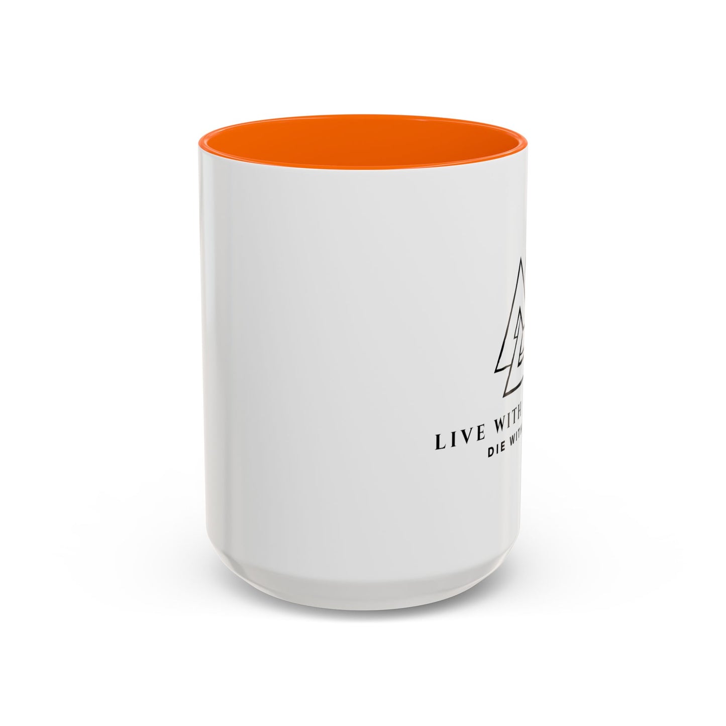 Live With Courage Coffee Mug - Inspiring 11oz & 15oz Accent Mugs for Motivation and Honor