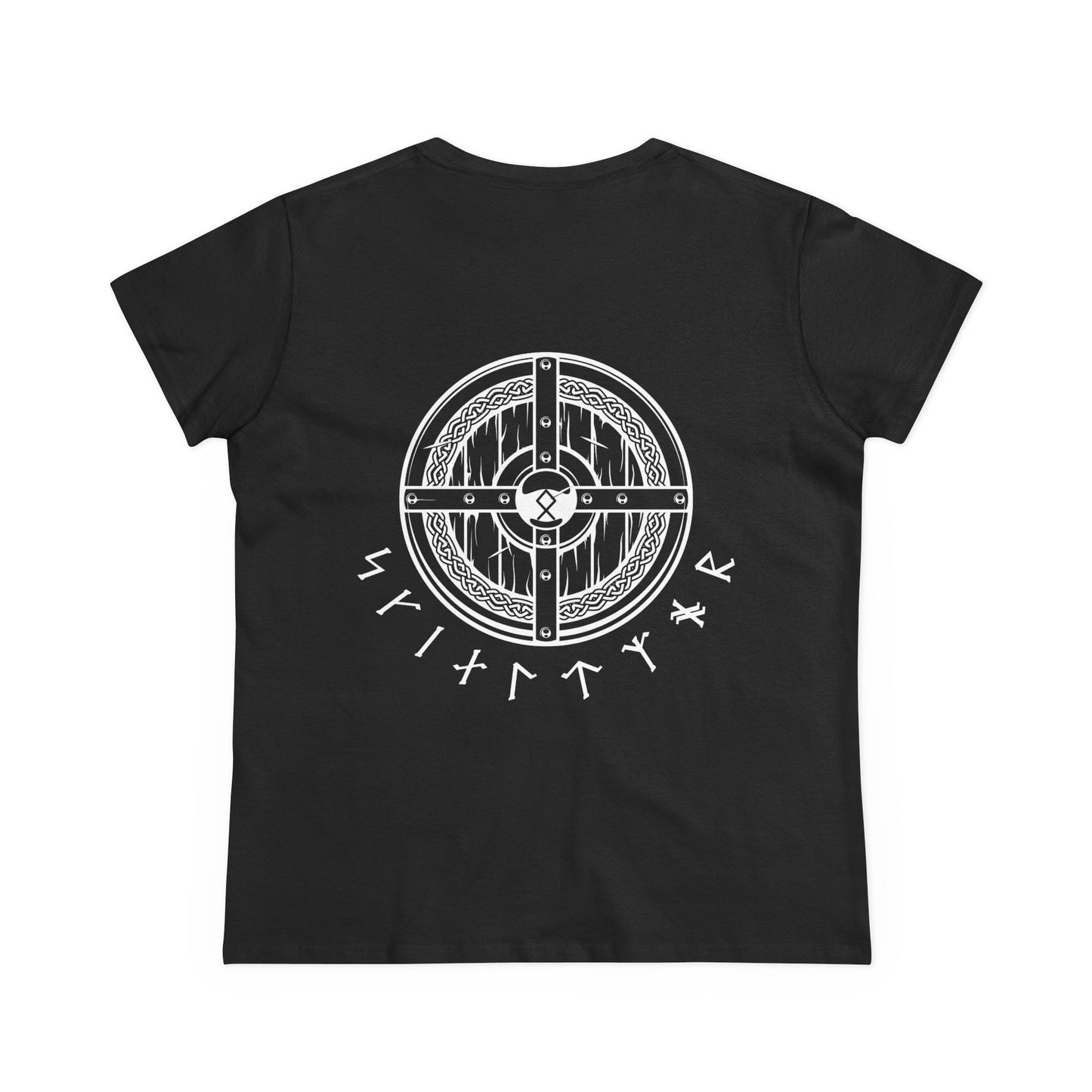 Women’s Tee - Shield Maiden, Strength, Honor, Casual Wear, Viking Inspired, Gifts for Her, Feminist Apparel