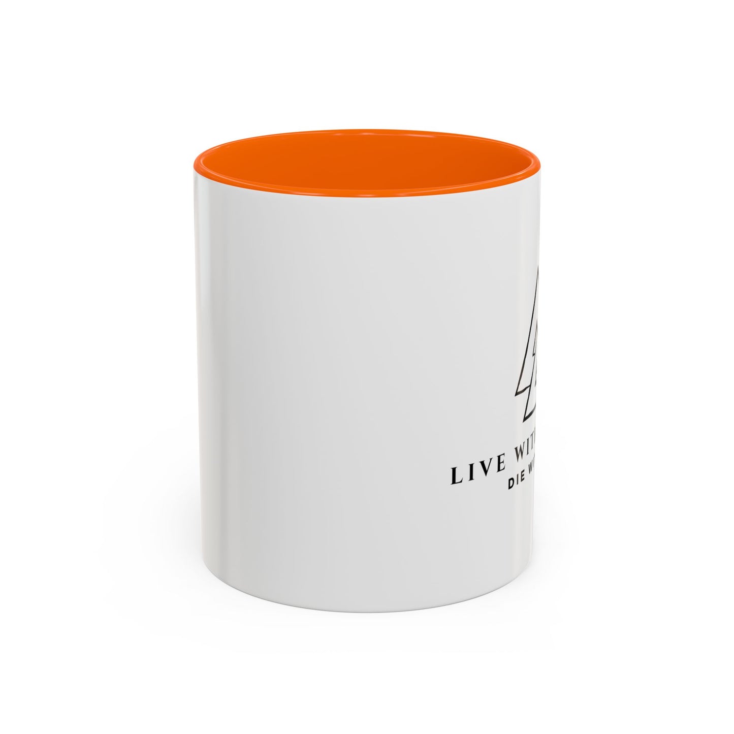 Live With Courage Coffee Mug - Inspiring 11oz & 15oz Accent Mugs for Motivation and Honor