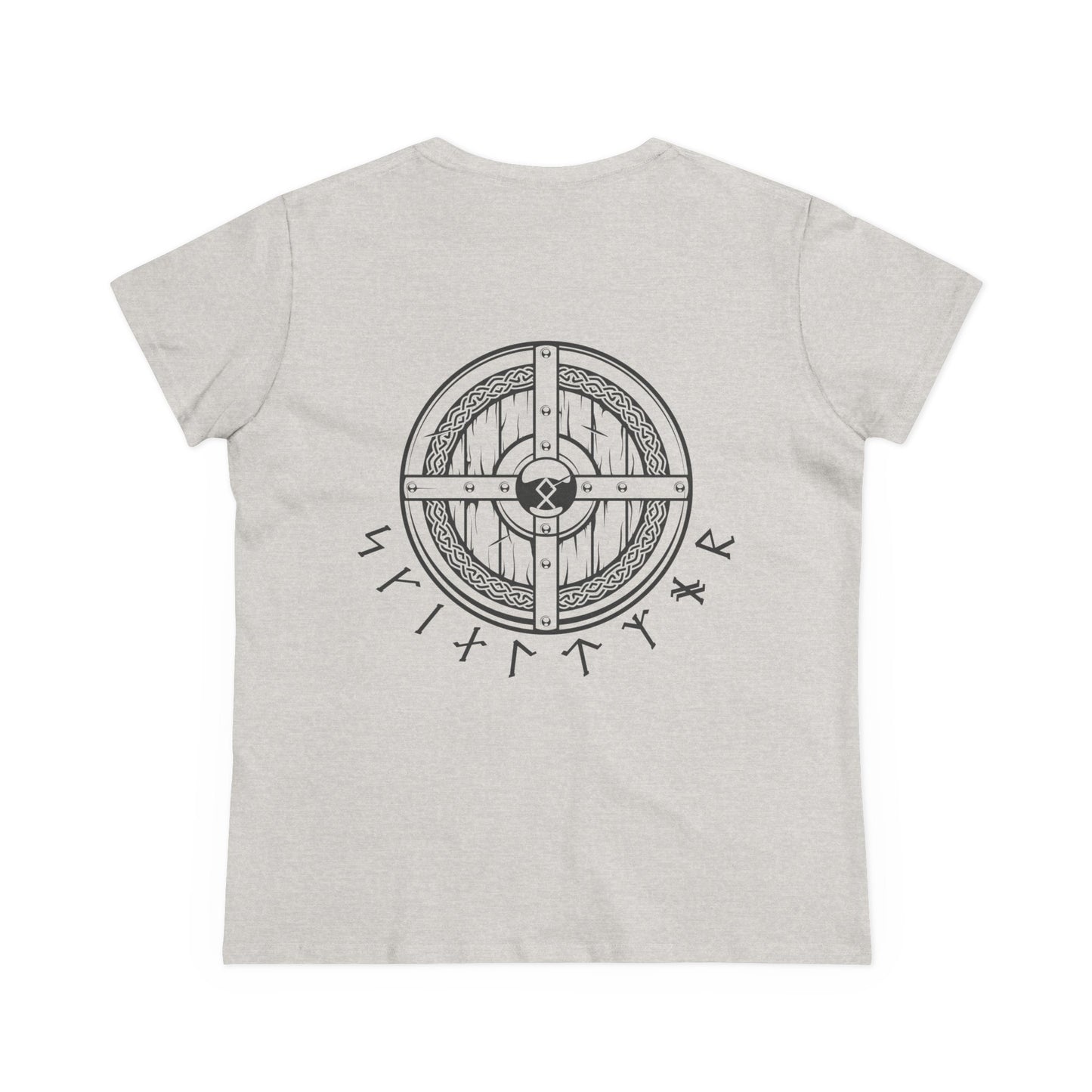 Women’s Tee - Shield Maiden, Strength, Honor, Casual Wear, Viking Inspired, Gifts for Her, Feminist Apparel