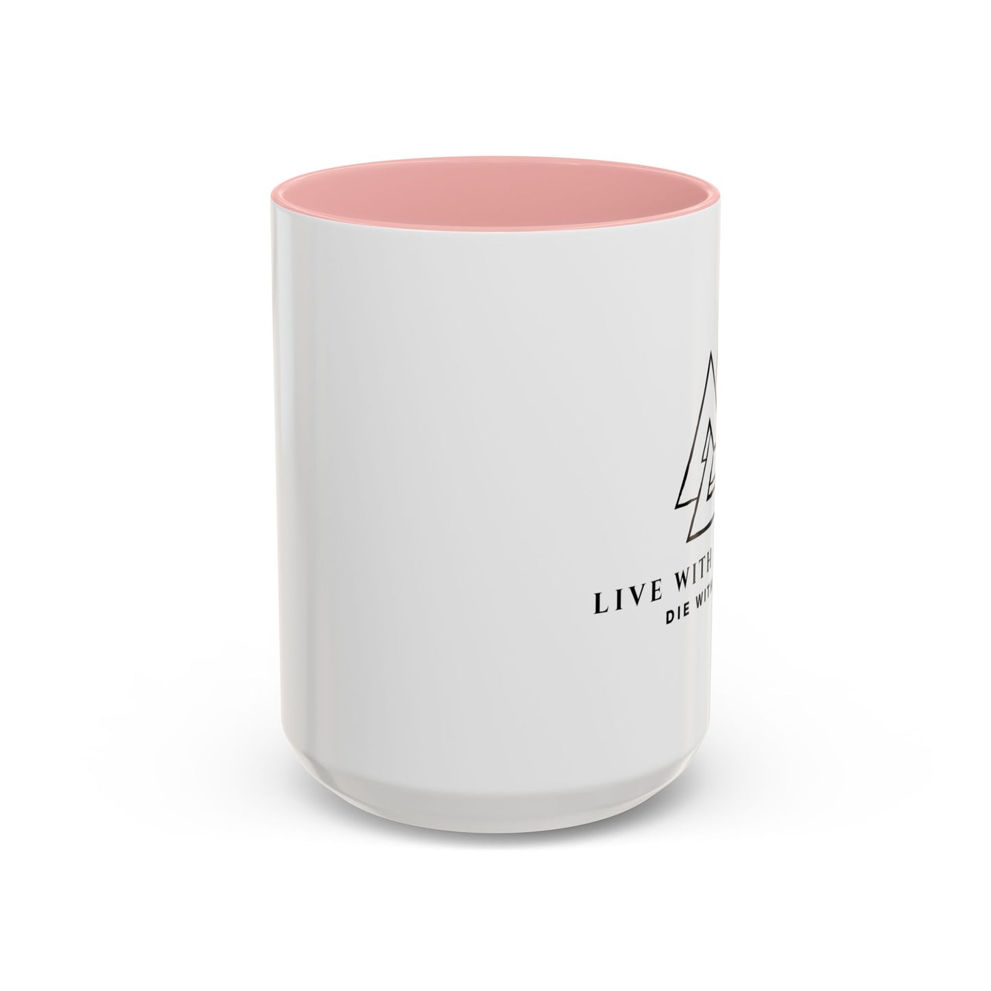 Live With Courage Coffee Mug - Inspiring 11oz & 15oz Accent Mugs for Motivation and Honor