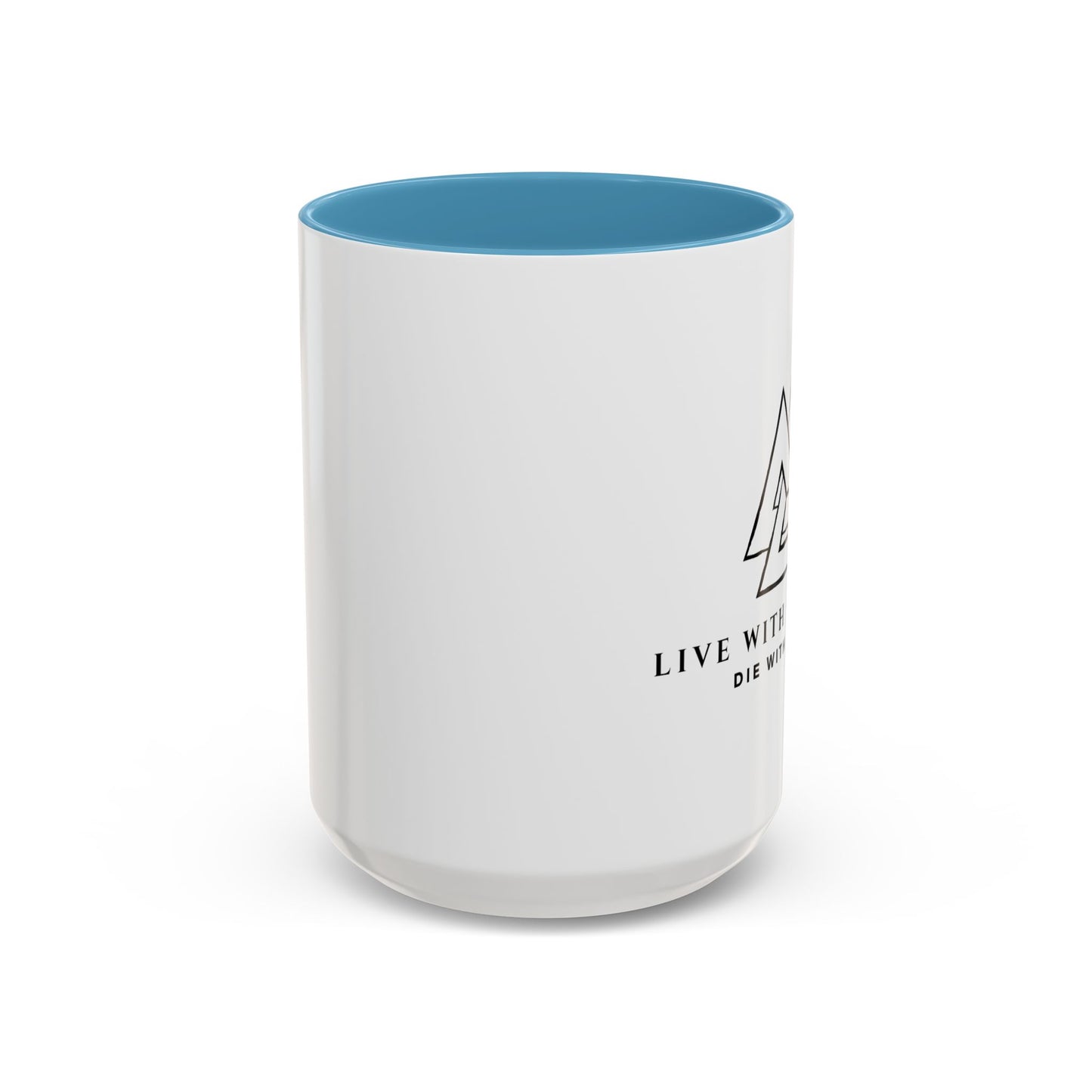 Live With Courage Coffee Mug - Inspiring 11oz & 15oz Accent Mugs for Motivation and Honor