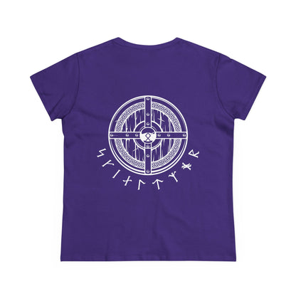 Women’s Tee - Shield Maiden, Strength, Honor, Casual Wear, Viking Inspired, Gifts for Her, Feminist Apparel