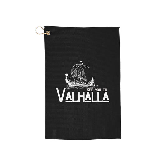 Viking Golf Towels, Perfect Gift for Golf Lovers, Unique Golfer Accessory, Stylish Golfing Towel, Nautical Theme Golf Towel